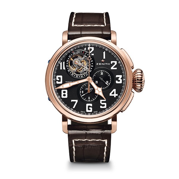 zenith - Pilot Montre D'aeronef tourbillon