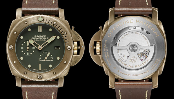 PAM507 Panerai Luminor Submersible Bronzo